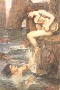 John William Waterhouse The Siren (mk41) china oil painting reproduction